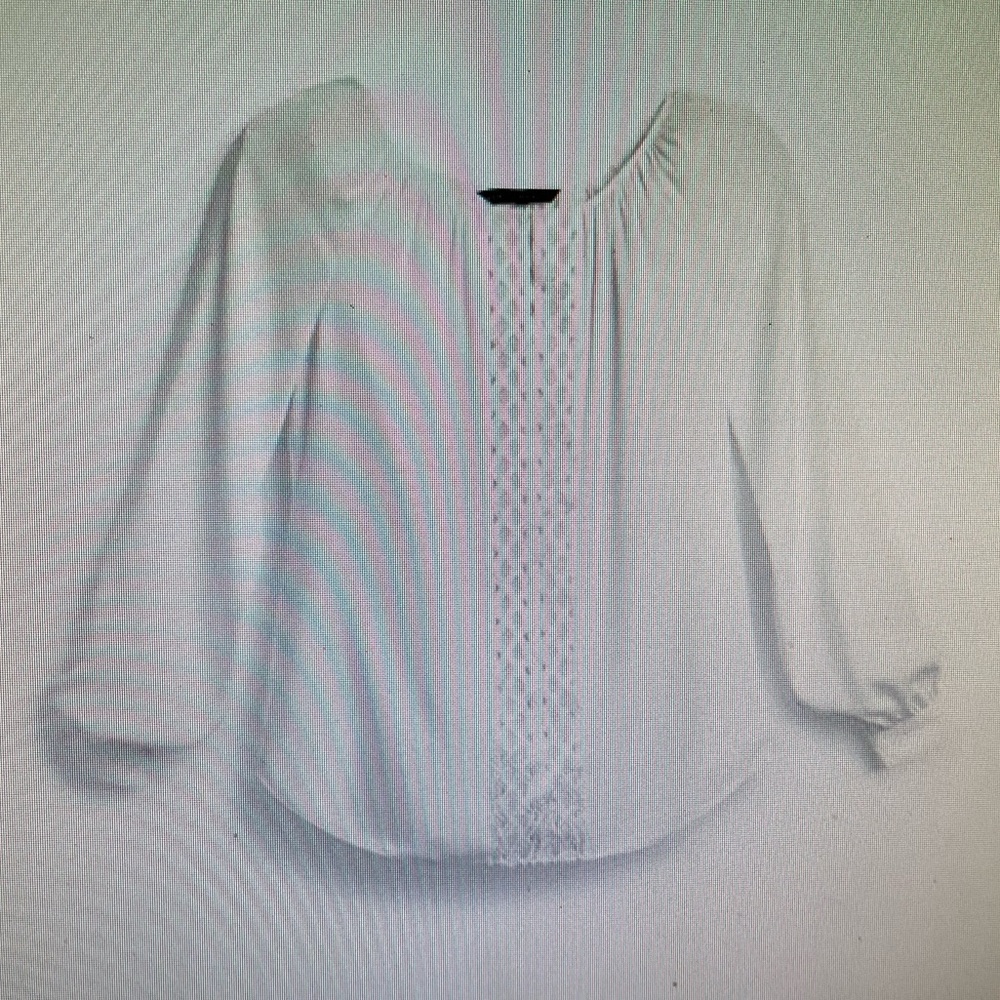 WHITE HOUSE BLACK MARKET EMBROIDERED BLOUSE SIZE 8 NWT! - Picture 3 of 6
